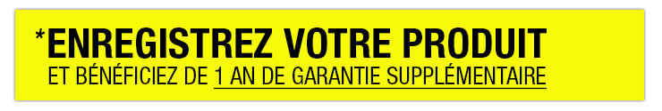 Enregistrez votre produit ITV
