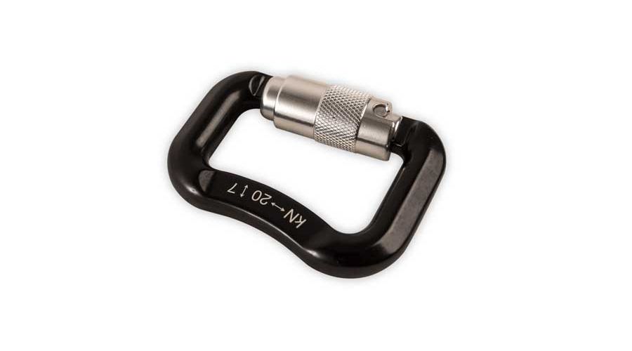 Self-locking 45mm carabiners