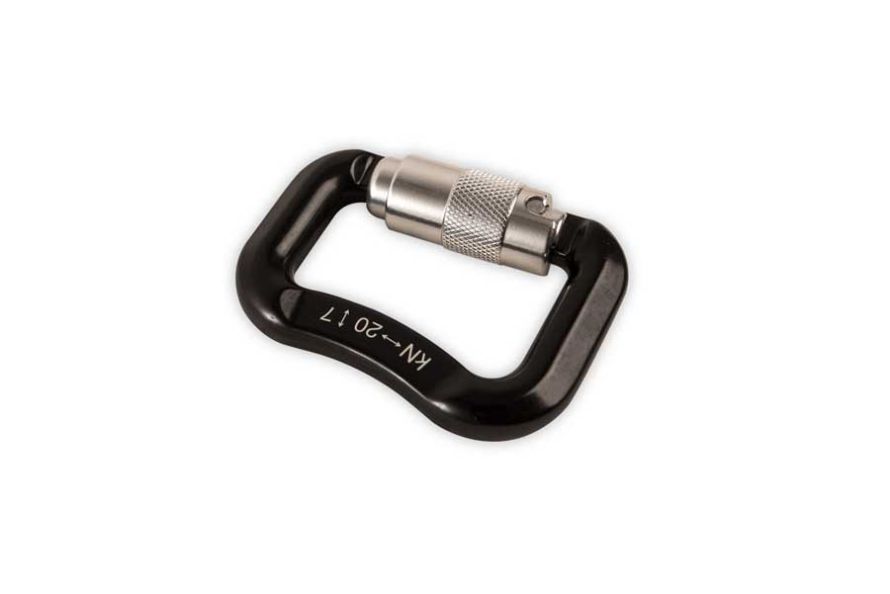 Self-locking 45mm carabiners